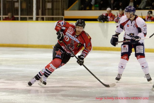 Photo hockey match Mulhouse - Angers  le 18/11/2012