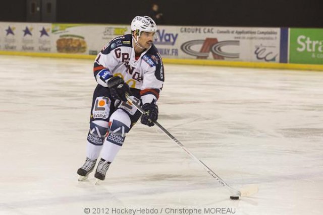 Photo hockey match Strasbourg  - Grenoble  le 18/11/2012
