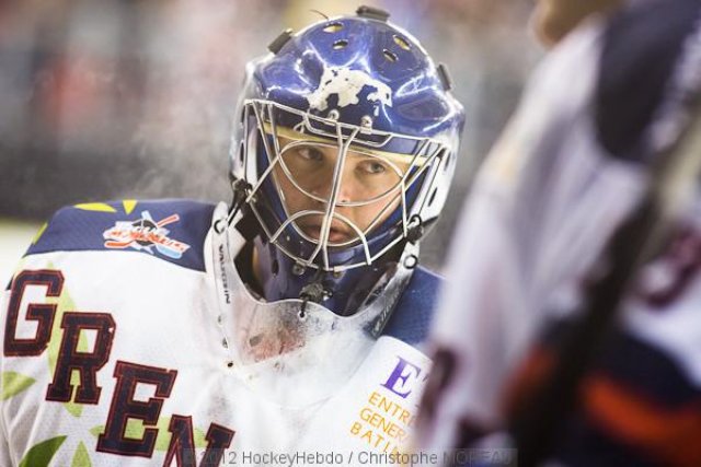 Photo hockey match Strasbourg  - Grenoble  le 18/11/2012