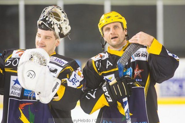 Photo hockey match Strasbourg  - Grenoble  le 18/11/2012