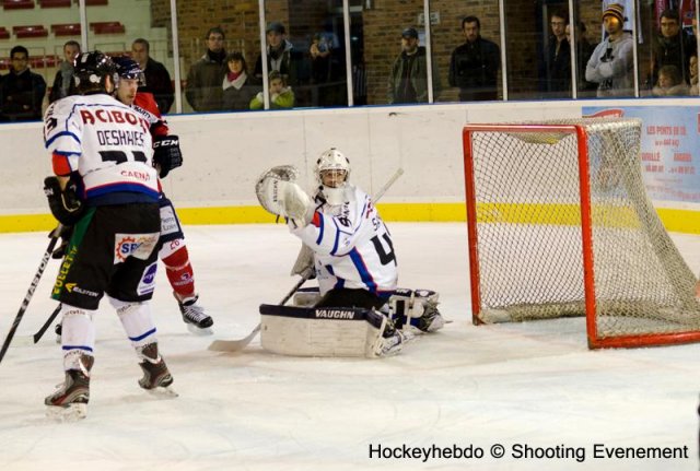 Photo hockey match Angers  - Caen  le 20/11/2012
