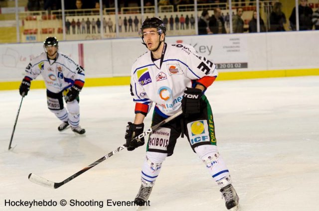 Photo hockey match Angers  - Caen  le 20/11/2012