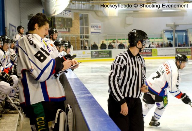 Photo hockey match Angers  - Caen  le 20/11/2012