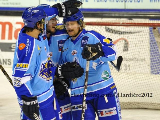 Photo hockey match Villard-de-Lans - Strasbourg  le 20/11/2012