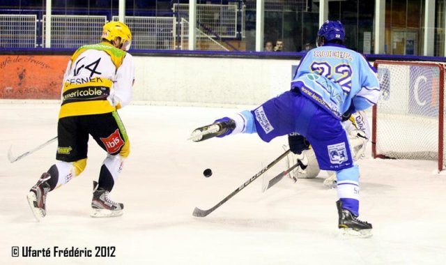 Photo hockey match Villard-de-Lans - Strasbourg  le 20/11/2012