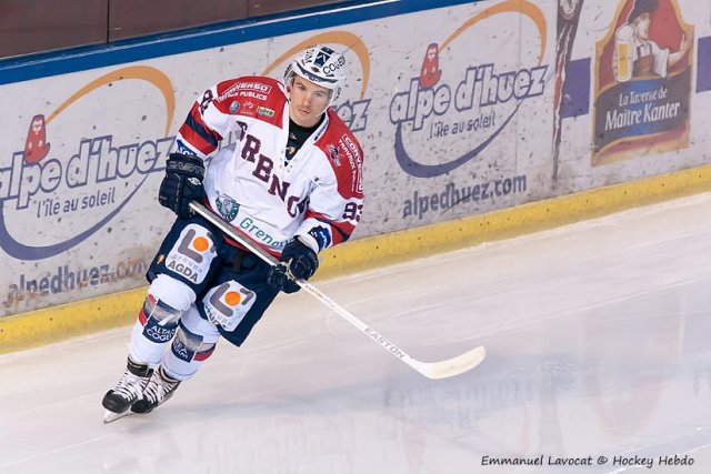 Photo hockey match Lyon - Grenoble  le 20/11/2012