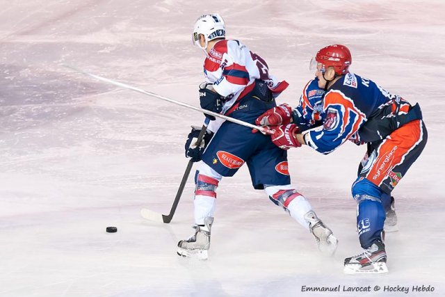 Photo hockey match Lyon - Grenoble  le 20/11/2012