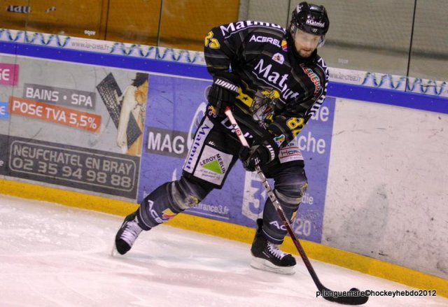 Photo hockey match Rouen - Reims le 20/11/2012