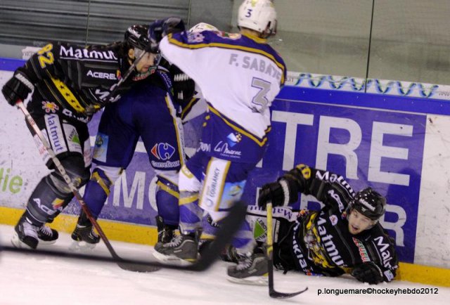 Photo hockey match Rouen - Reims le 20/11/2012