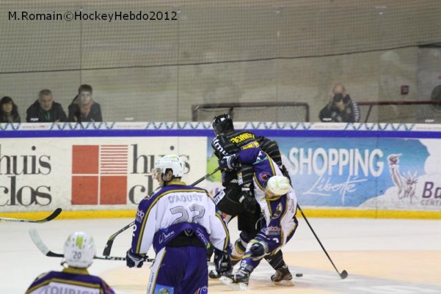 Photo hockey match Rouen - Reims le 20/11/2012