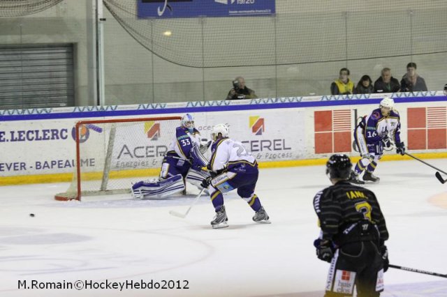 Photo hockey match Rouen - Reims le 20/11/2012