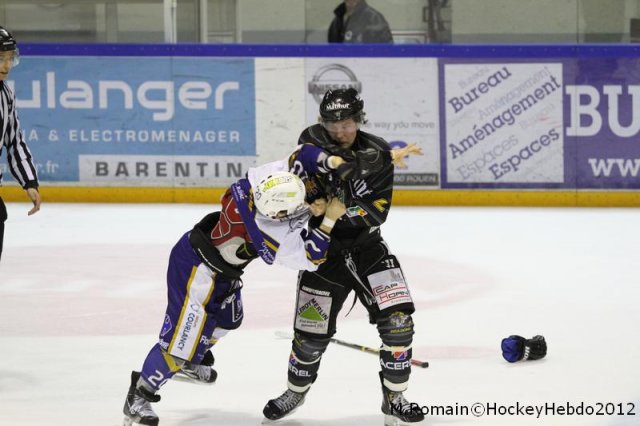 Photo hockey match Rouen - Reims le 20/11/2012