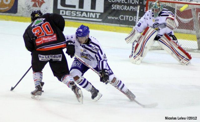 Photo hockey match Amiens  - Brest  le 20/11/2012