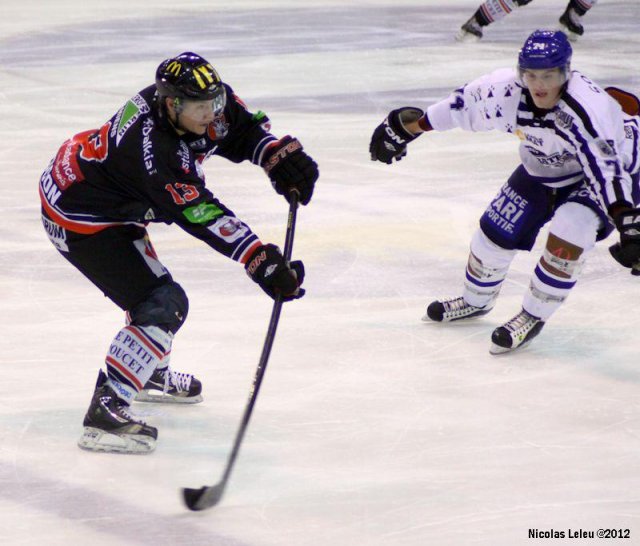 Photo hockey match Amiens  - Brest  le 20/11/2012