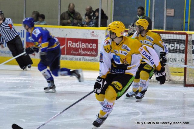 Photo hockey match Dijon  - Strasbourg  le 24/11/2012