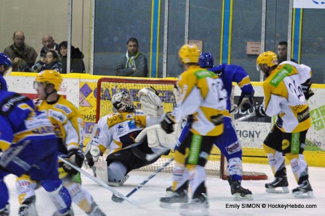 Photo hockey match Dijon  - Strasbourg  le 24/11/2012