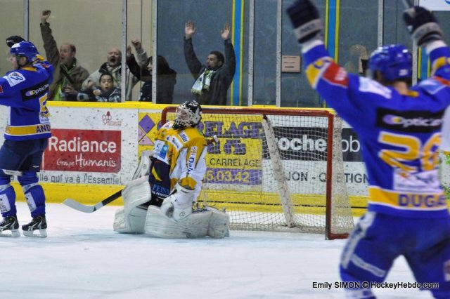 Photo hockey match Dijon  - Strasbourg  le 24/11/2012