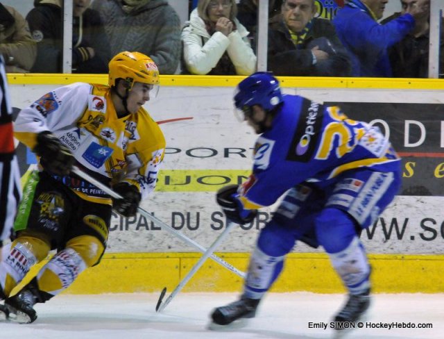 Photo hockey match Dijon  - Strasbourg  le 24/11/2012