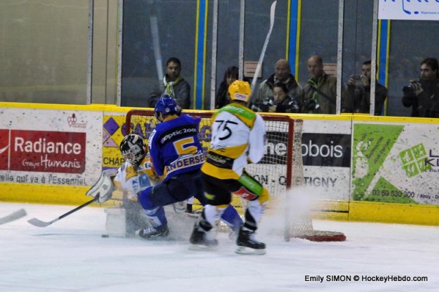 Photo hockey match Dijon  - Strasbourg  le 24/11/2012