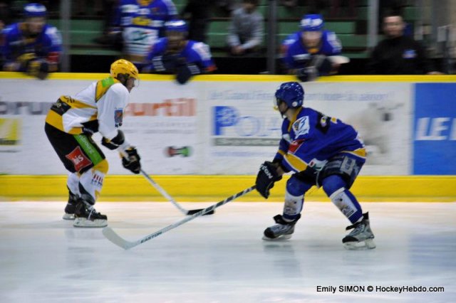 Photo hockey match Dijon  - Strasbourg  le 24/11/2012