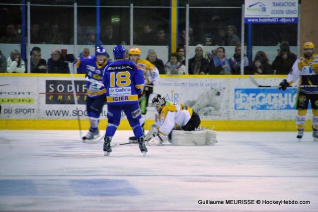 Photo hockey match Dijon  - Strasbourg  le 24/11/2012