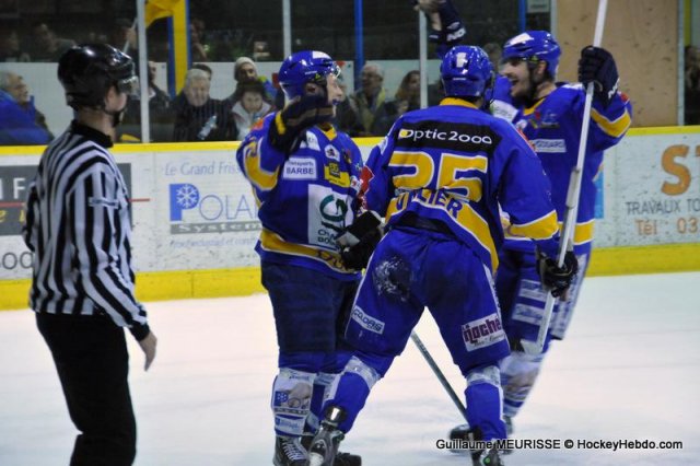 Photo hockey match Dijon  - Strasbourg  le 24/11/2012