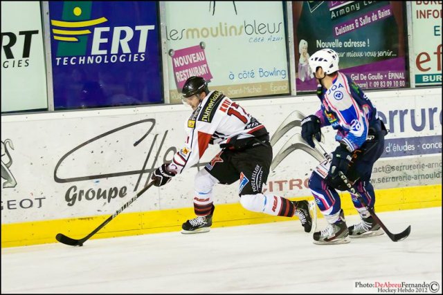 Photo hockey match Epinal  - Mulhouse le 24/11/2012