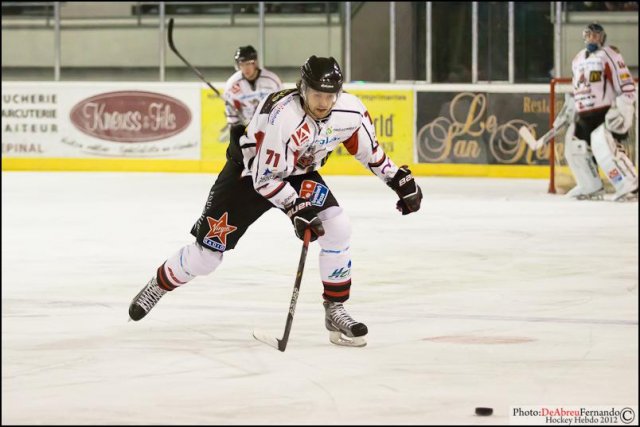 Photo hockey match Epinal  - Mulhouse le 24/11/2012