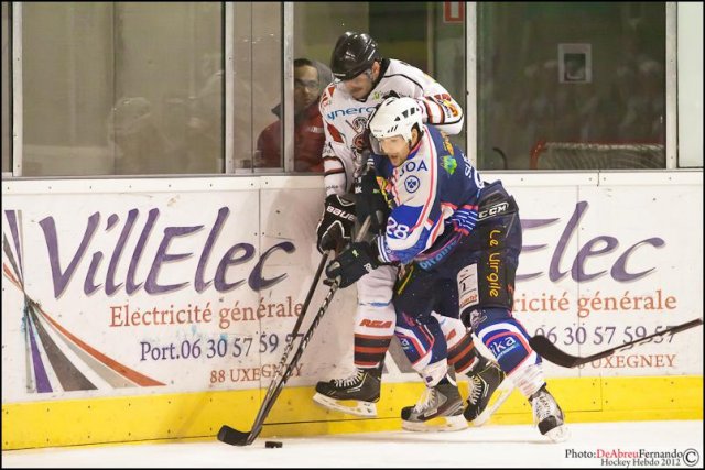 Photo hockey match Epinal  - Mulhouse le 24/11/2012