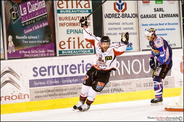 Photo hockey match Epinal  - Mulhouse le 24/11/2012
