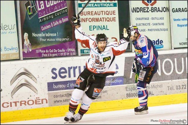 Photo hockey match Epinal  - Mulhouse le 24/11/2012