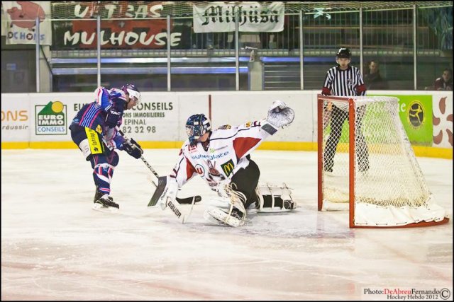 Photo hockey match Epinal  - Mulhouse le 24/11/2012