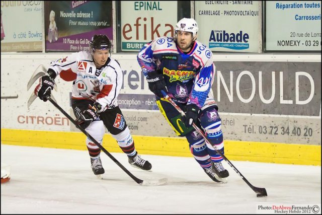 Photo hockey match Epinal  - Mulhouse le 24/11/2012
