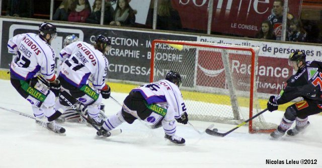 Photo hockey match Amiens  - Caen  le 24/11/2012