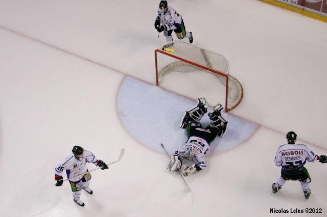 Photo hockey match Amiens  - Caen  le 24/11/2012
