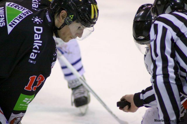 Photo hockey match Amiens  - Caen  le 24/11/2012