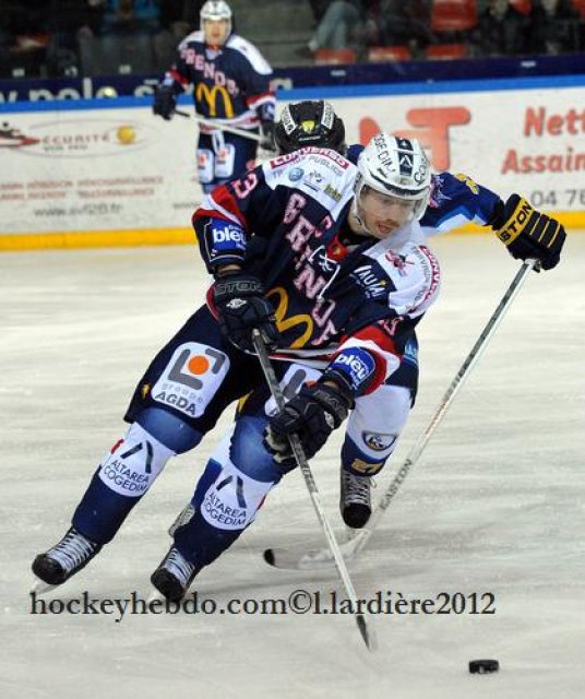 Photo hockey match Grenoble  - Chamonix  le 24/11/2012