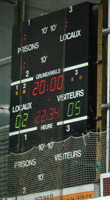 Photo hockey reportage Clermont fait de la résistance