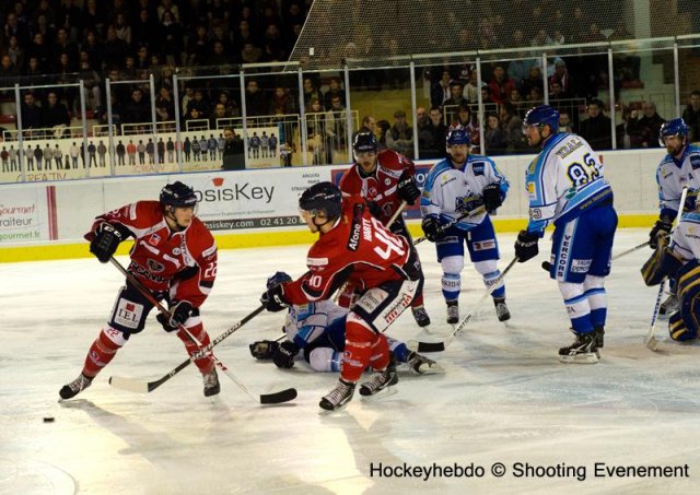 Photo hockey match Angers  - Villard-de-Lans le 24/11/2012