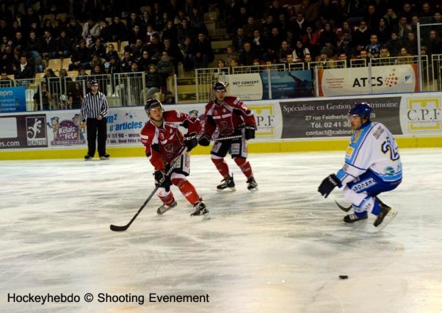 Photo hockey match Angers  - Villard-de-Lans le 24/11/2012