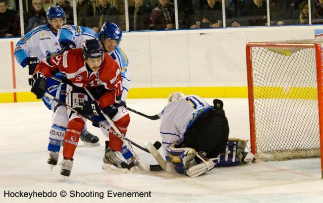 Photo hockey match Angers  - Villard-de-Lans le 24/11/2012