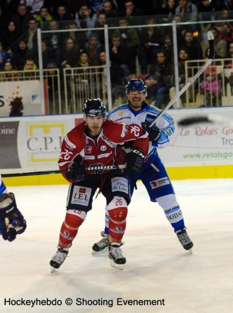 Photo hockey match Angers  - Villard-de-Lans le 24/11/2012