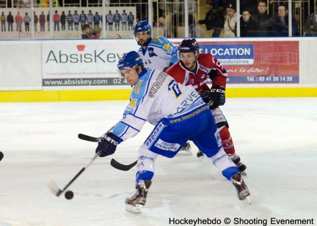 Photo hockey match Angers  - Villard-de-Lans le 24/11/2012