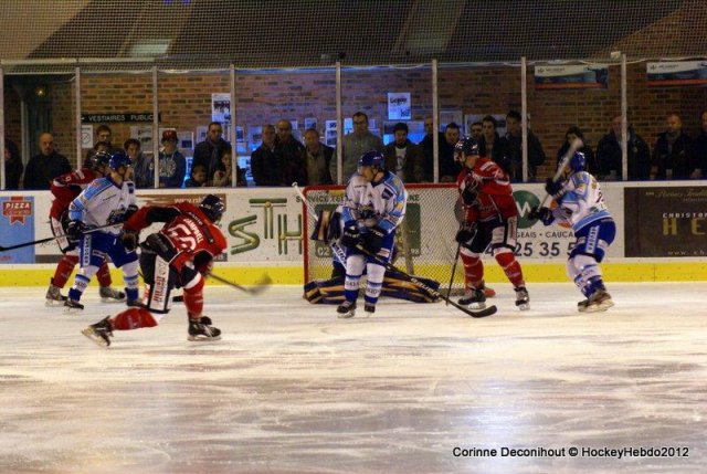 Photo hockey match Angers  - Villard-de-Lans le 24/11/2012