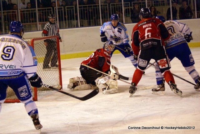 Photo hockey match Angers  - Villard-de-Lans le 24/11/2012