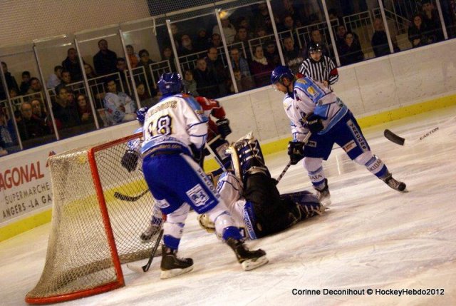 Photo hockey match Angers  - Villard-de-Lans le 24/11/2012