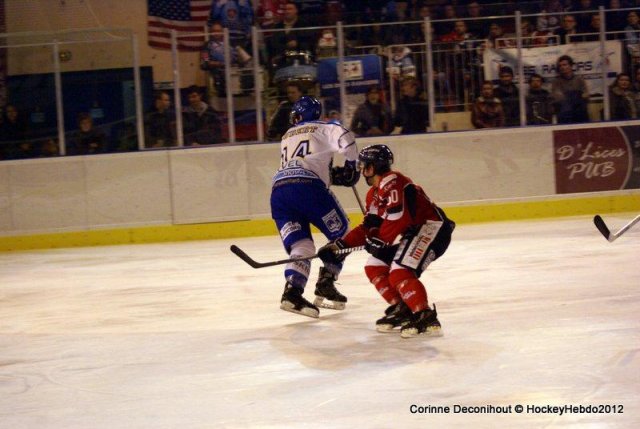 Photo hockey match Angers  - Villard-de-Lans le 24/11/2012