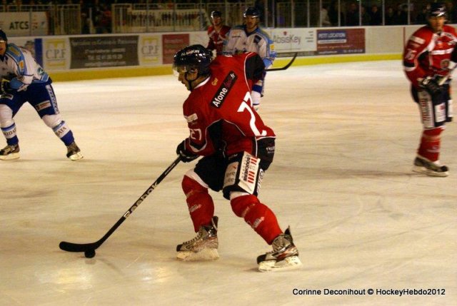 Photo hockey match Angers  - Villard-de-Lans le 24/11/2012