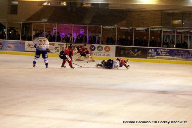 Photo hockey match Angers  - Villard-de-Lans le 24/11/2012