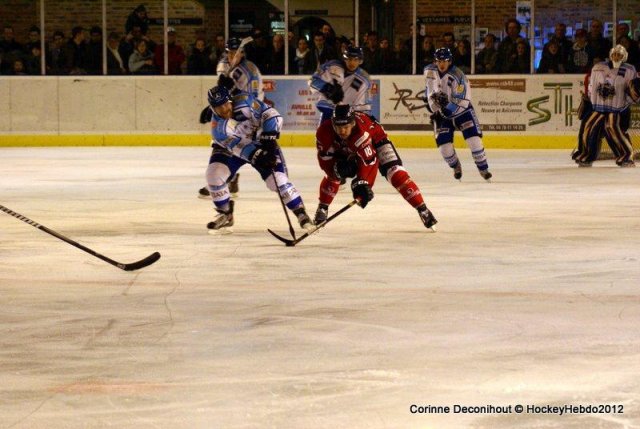 Photo hockey match Angers  - Villard-de-Lans le 24/11/2012